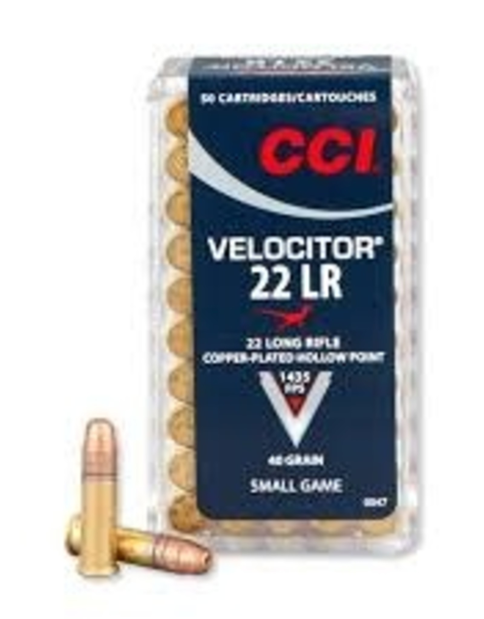 CCI Velocitor 22 LR 40 Grain