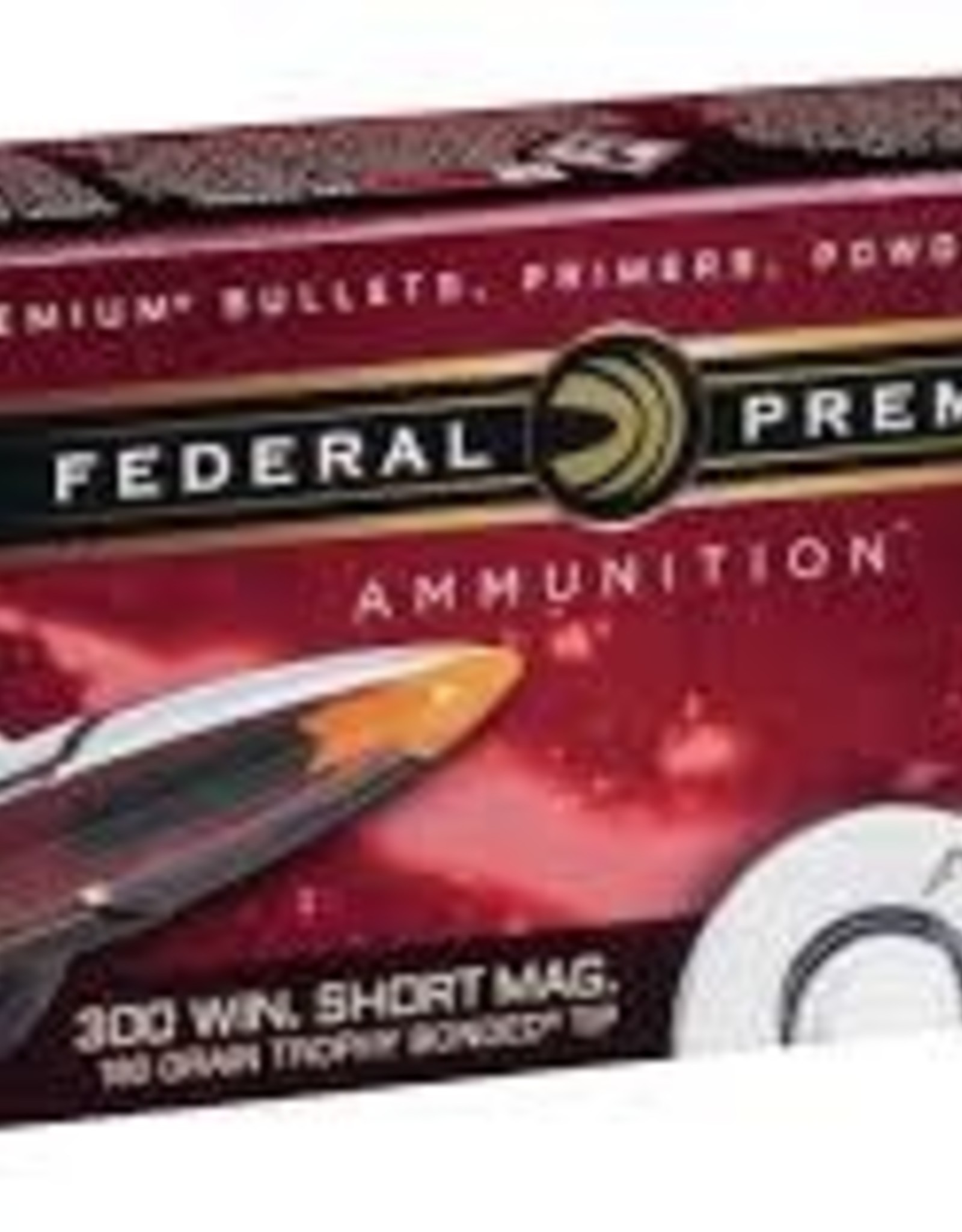 Federal PREMIUM 300 WSM 180 GR TROPHY BONDED TIP