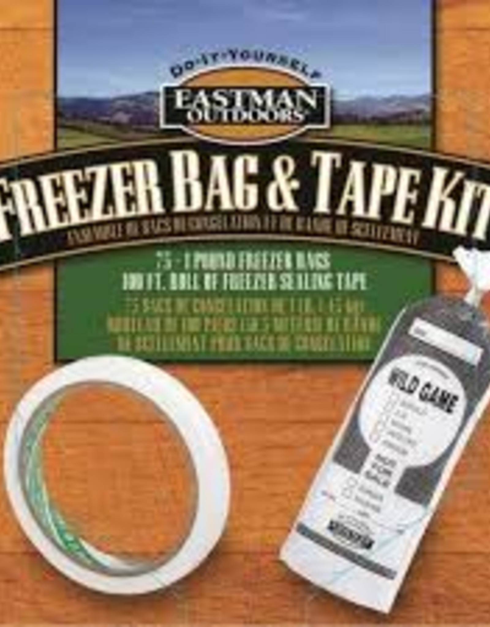 Eastman Outdoors Freezer Bag & Tape Kit
