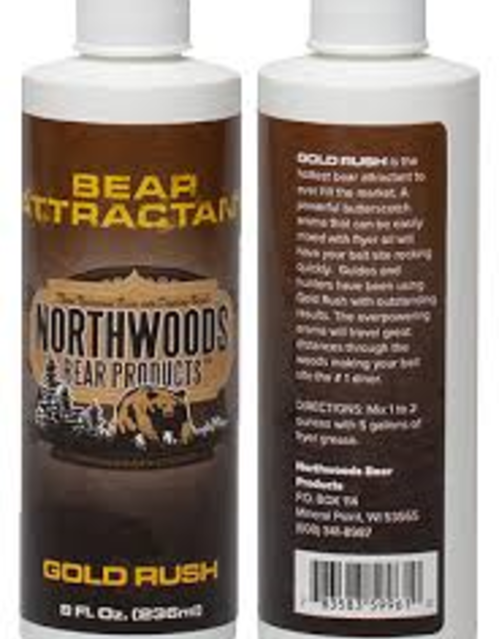 North Woods Bear Products Gold Rush 8oz Bottle