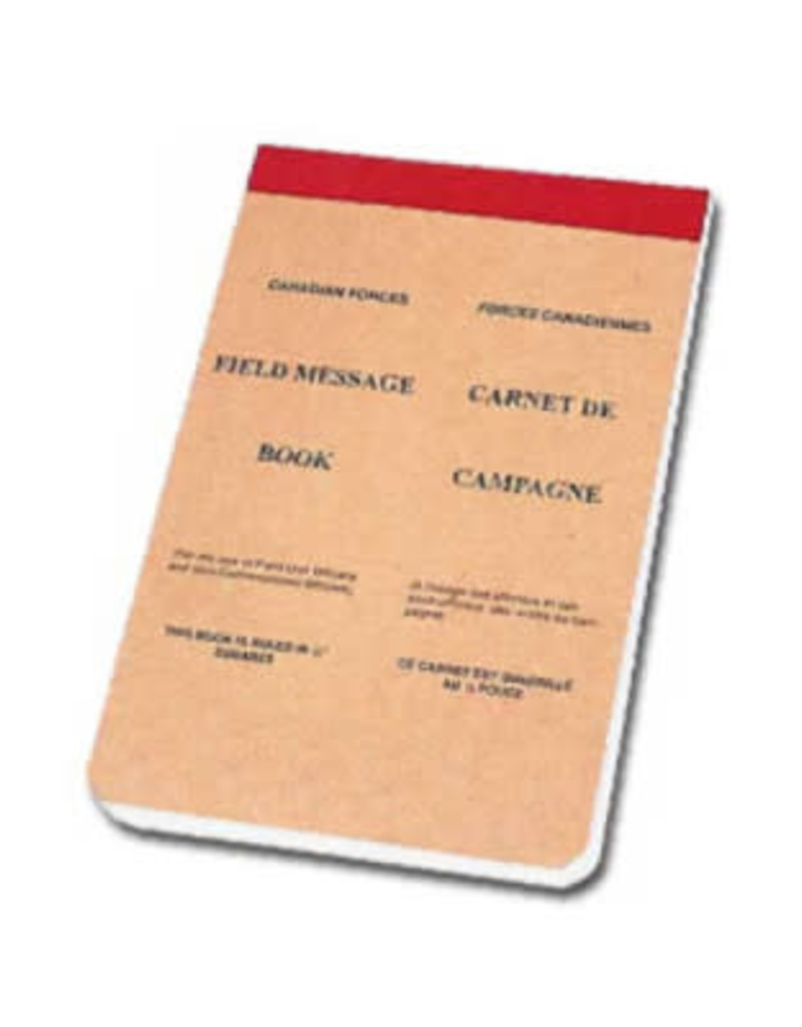Canadian Forces Field Message Book