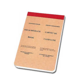 Canadian Forces Field Message Book
