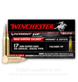 Winchester 17 WSM 25 GR 2600 FPS