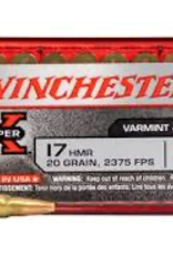 Winchester 17 HMR 20GR 2375 FPS JACKETED HOLLOW POINT