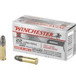 Winchester 22 LR 40 GR T22 LEAD RN MATCH