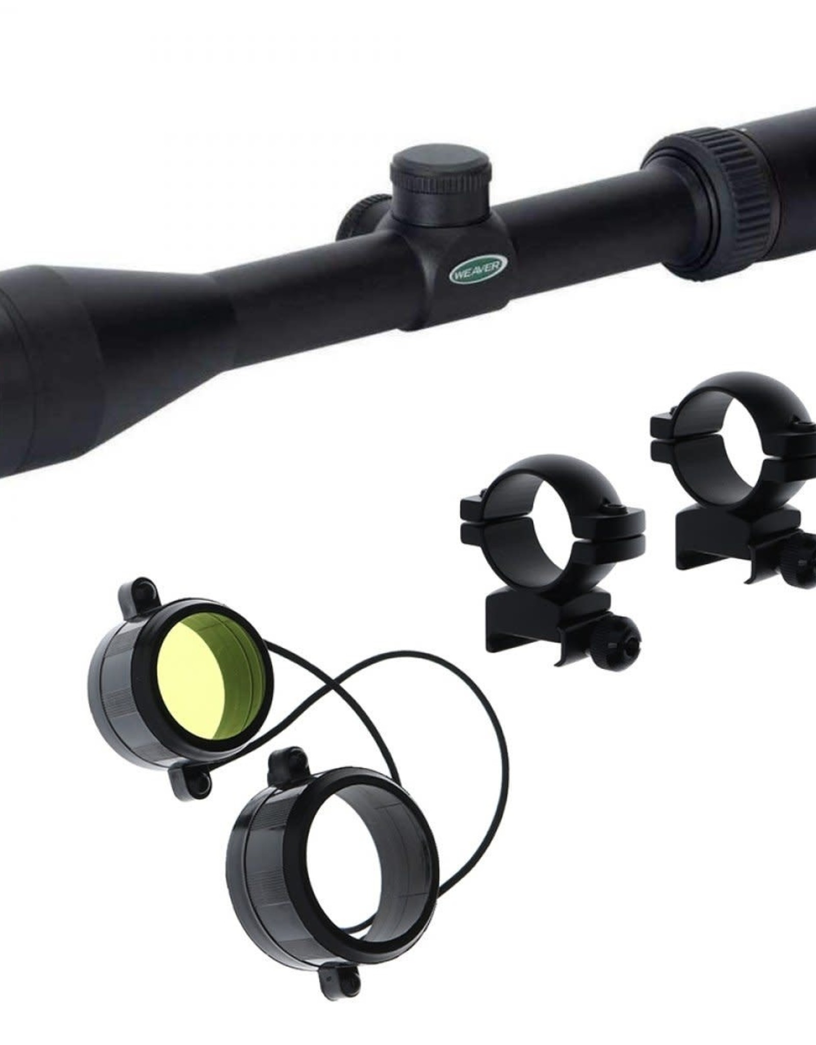 Weaver 39x40 Scope With Rings Preeceville Archery Products