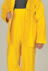 Open Road 100% Waterproof 3-Piece Rainsuit Yellow Small