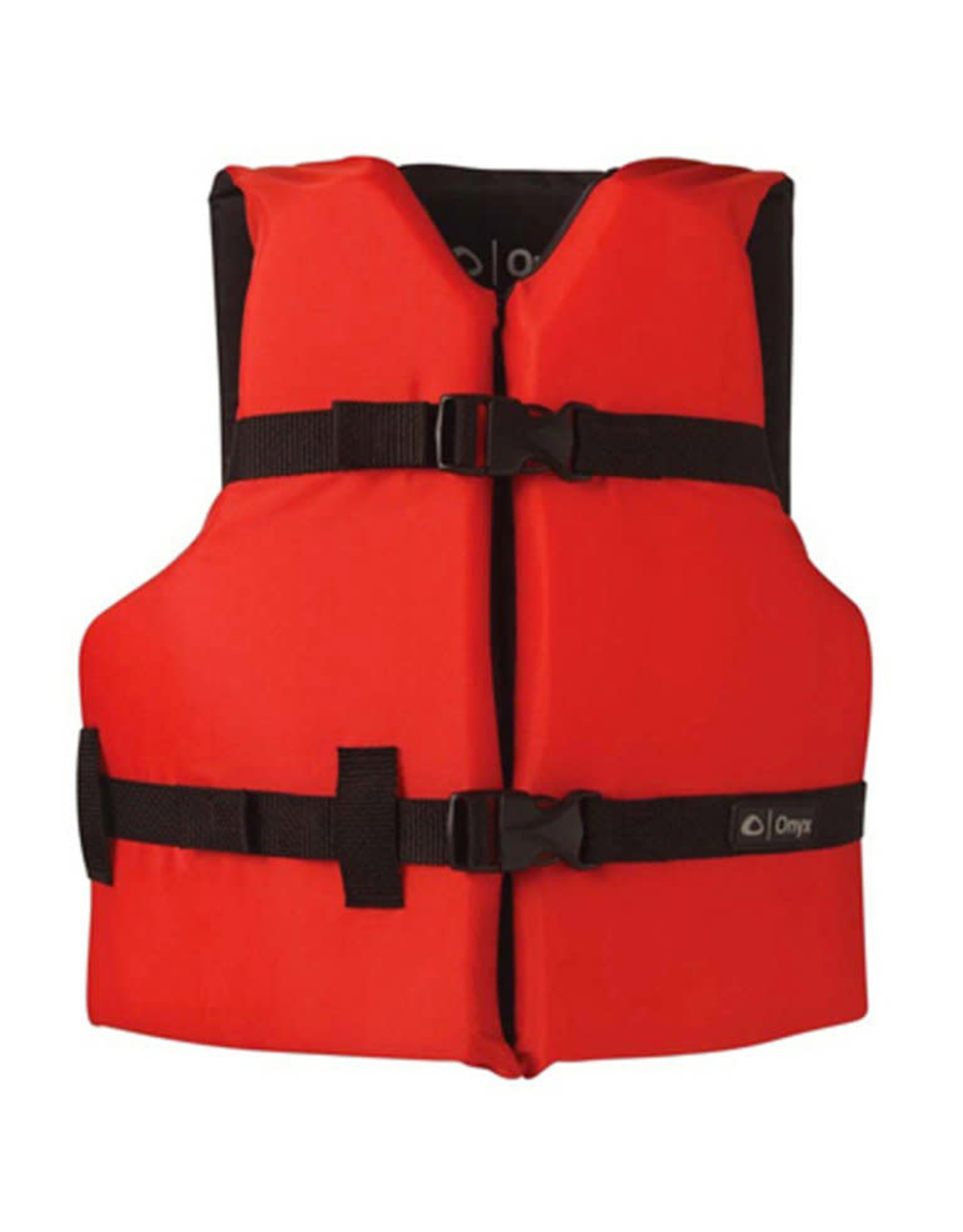 Onyx Youth Life Jacket 55-88 Lbs Red