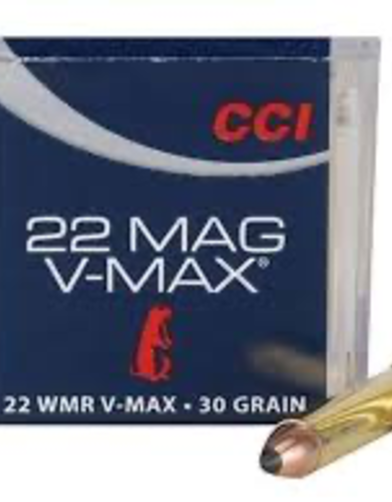 CCI V-Max 22 WMR 30gr Polymer Tip