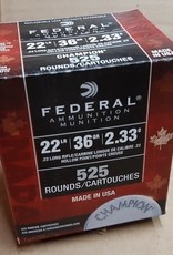Federal Champion 22 LR 36GR HP 525 Rounds