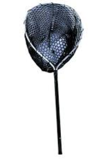 Lucky Strike 23" Black Rubber 46"Telescopic Handle Dip Net