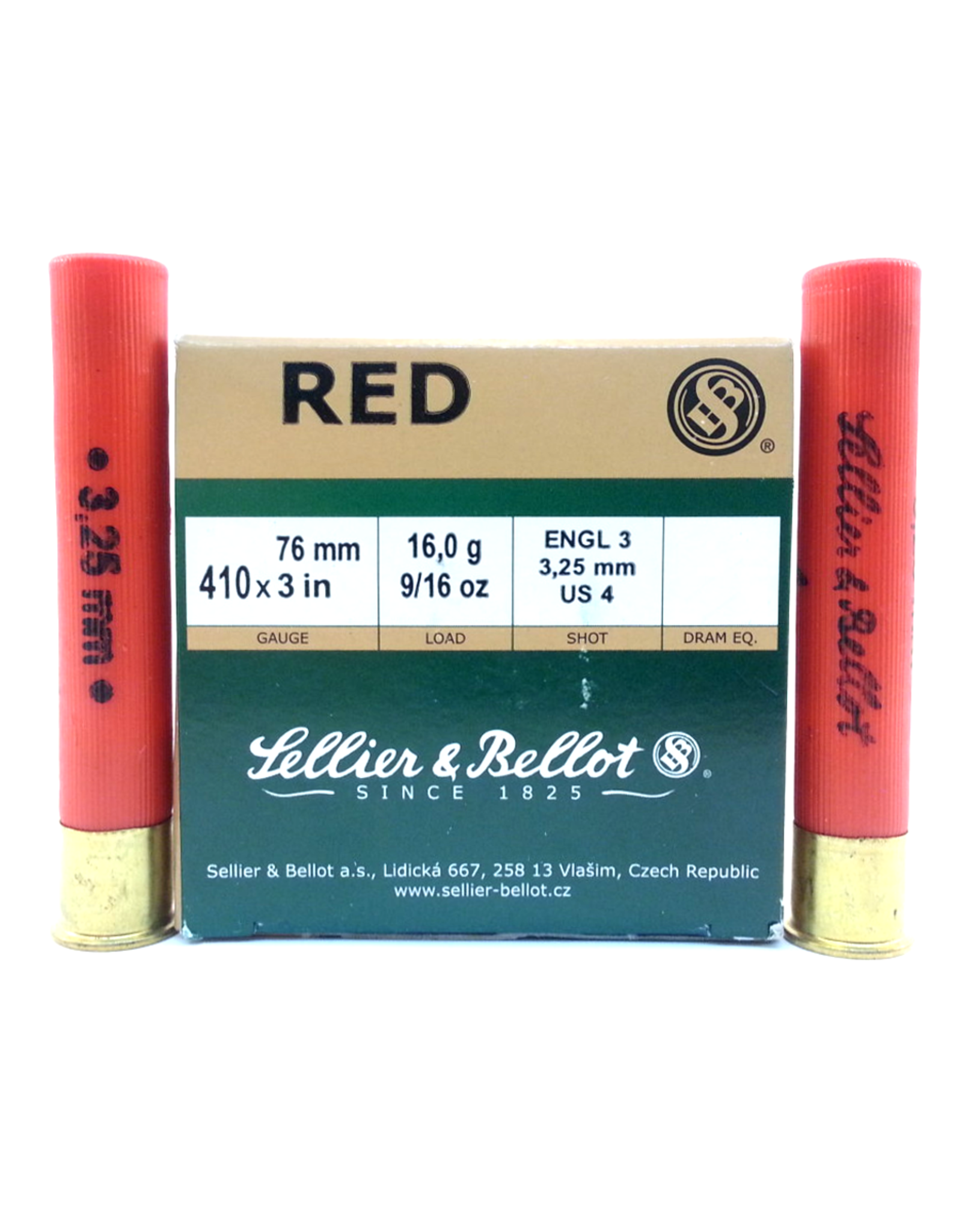 Sellier & Bellot S & B RED 410 3in