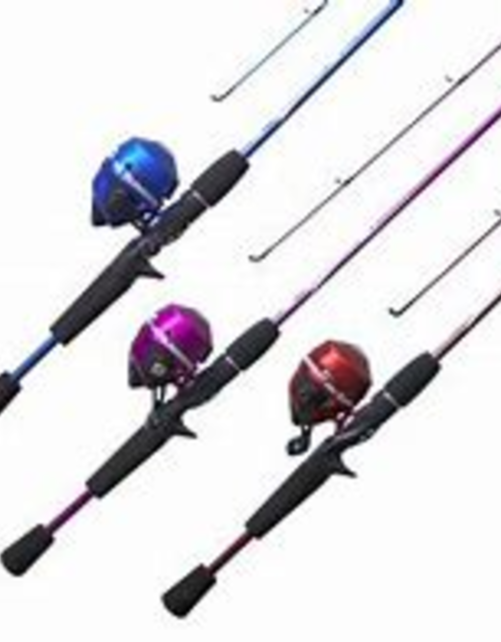 Zebco Slingshot Rod/Reel Combo Available in Purple, Blue, or Red