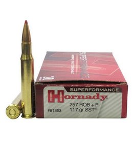 HORNADY 257 ROB+P 117 gr SST