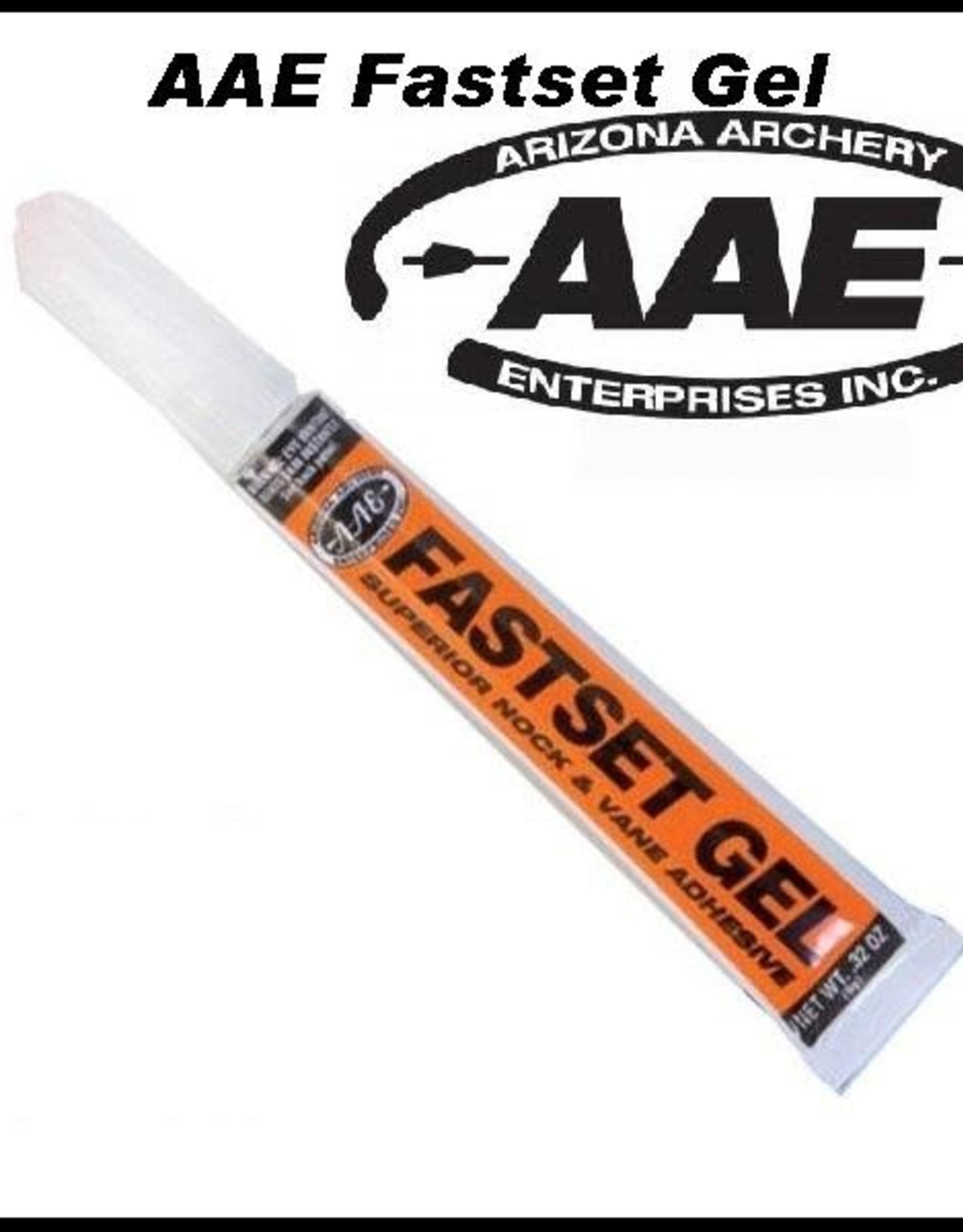 Arizona Archery Enterprises Fast Set Glue 3 Gram Tube