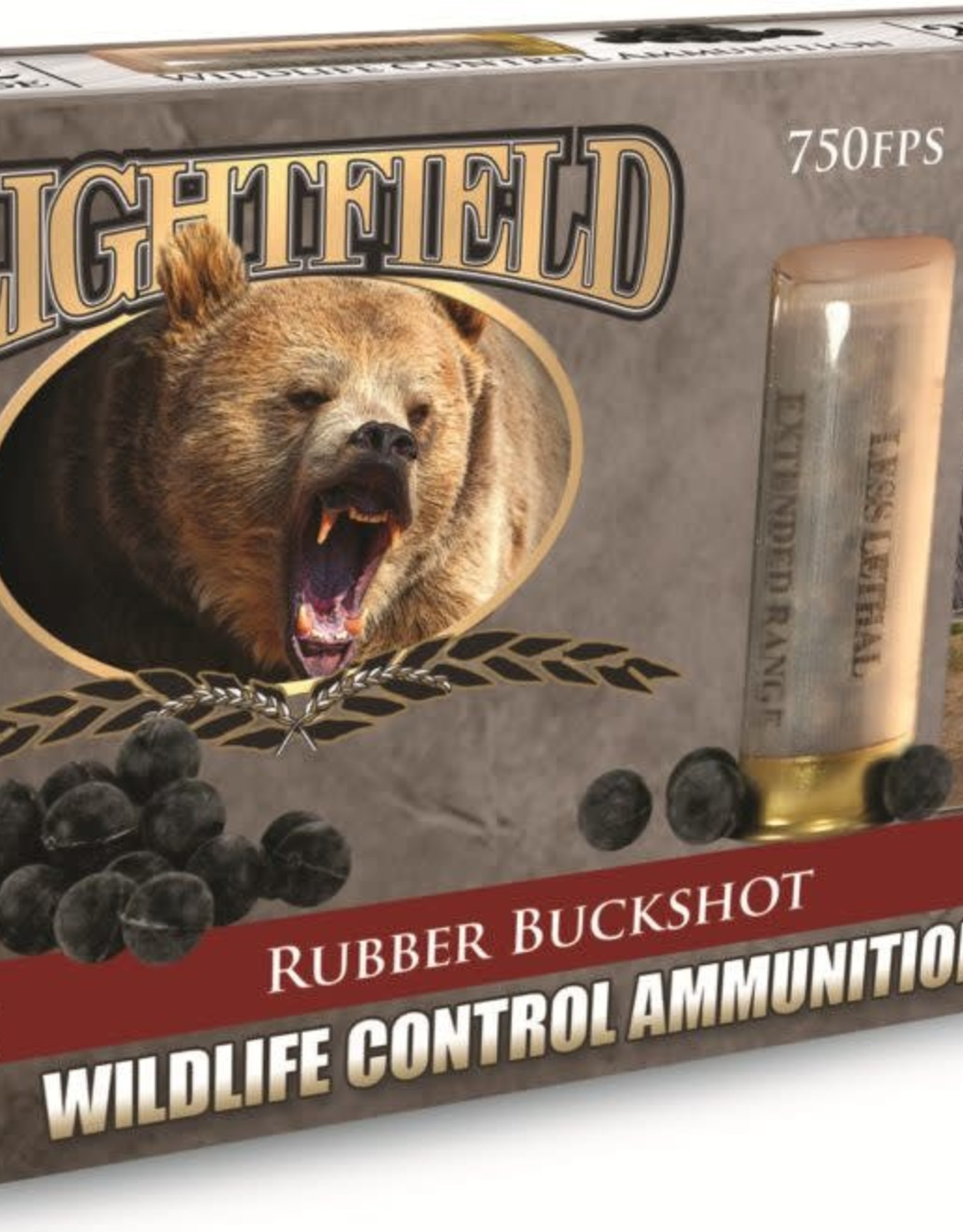 Lightfield Wildlife Control Rubber Buckshot