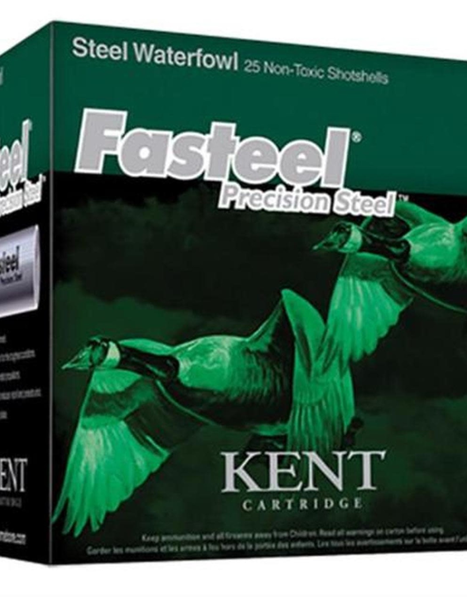 Kent Fasteel Precision Steel Waterfowl Shotshell 12 GA 3 1/2” #3