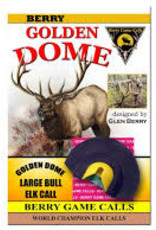 Berry Game Calls Golden Dome Large Bull Elk Call