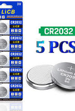 CR2032 Lithium 5 Pack