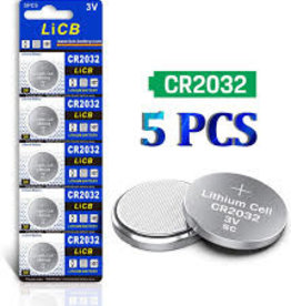 CR2032 Lithium 5 Pack