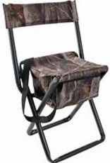 Allen Vanish Folding Stool With Back