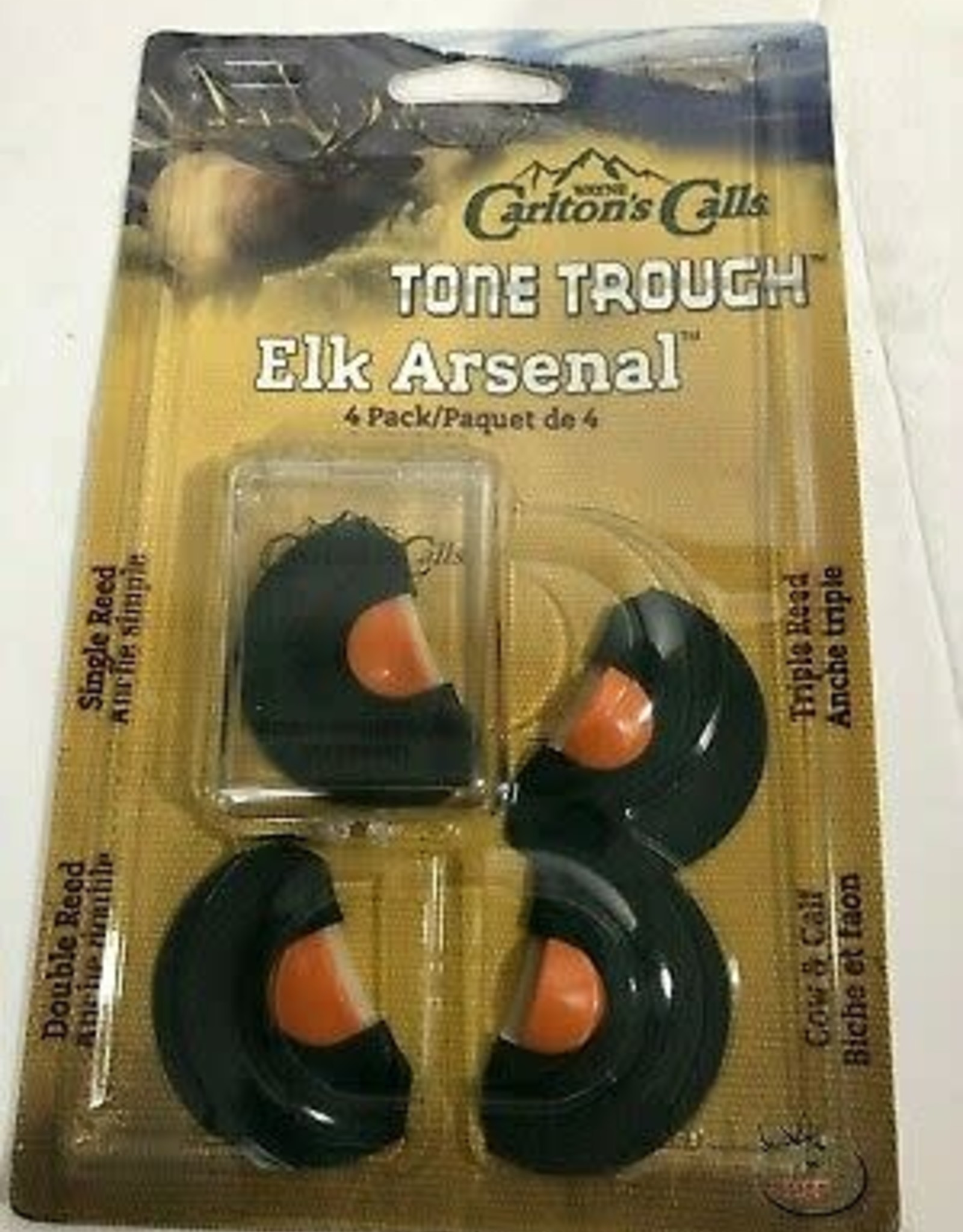 Carlton's Calls Tone Trough Elk Arsenol 4 Pack