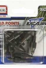 Excalibur Field Points, 21/64, 125 gr. (Package of 12)
