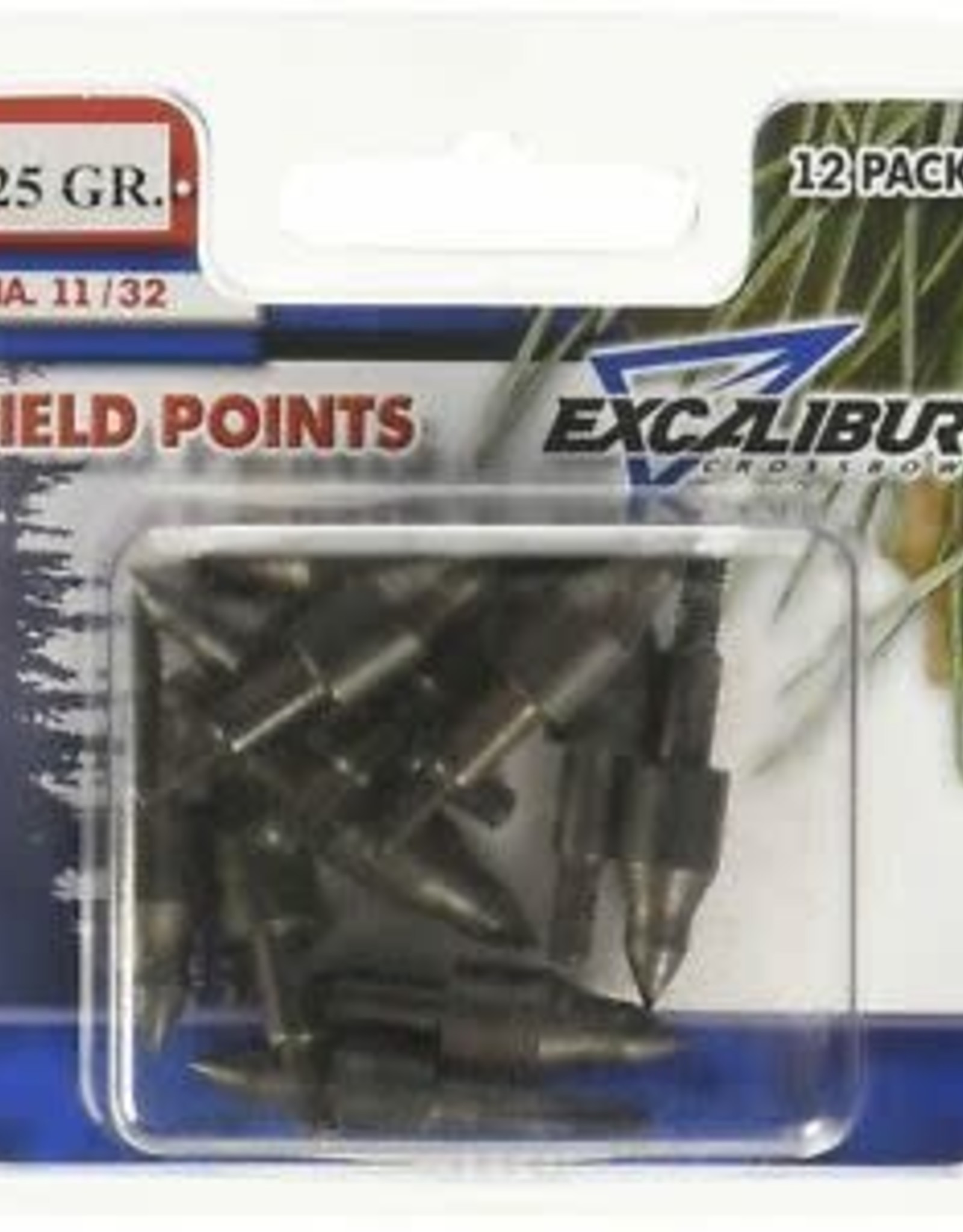 Excalibur Field Points, 21/64, 125 gr. (Package of 12)