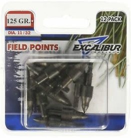Excalibur Field Points, 21/64, 125 gr. (Package of 12)