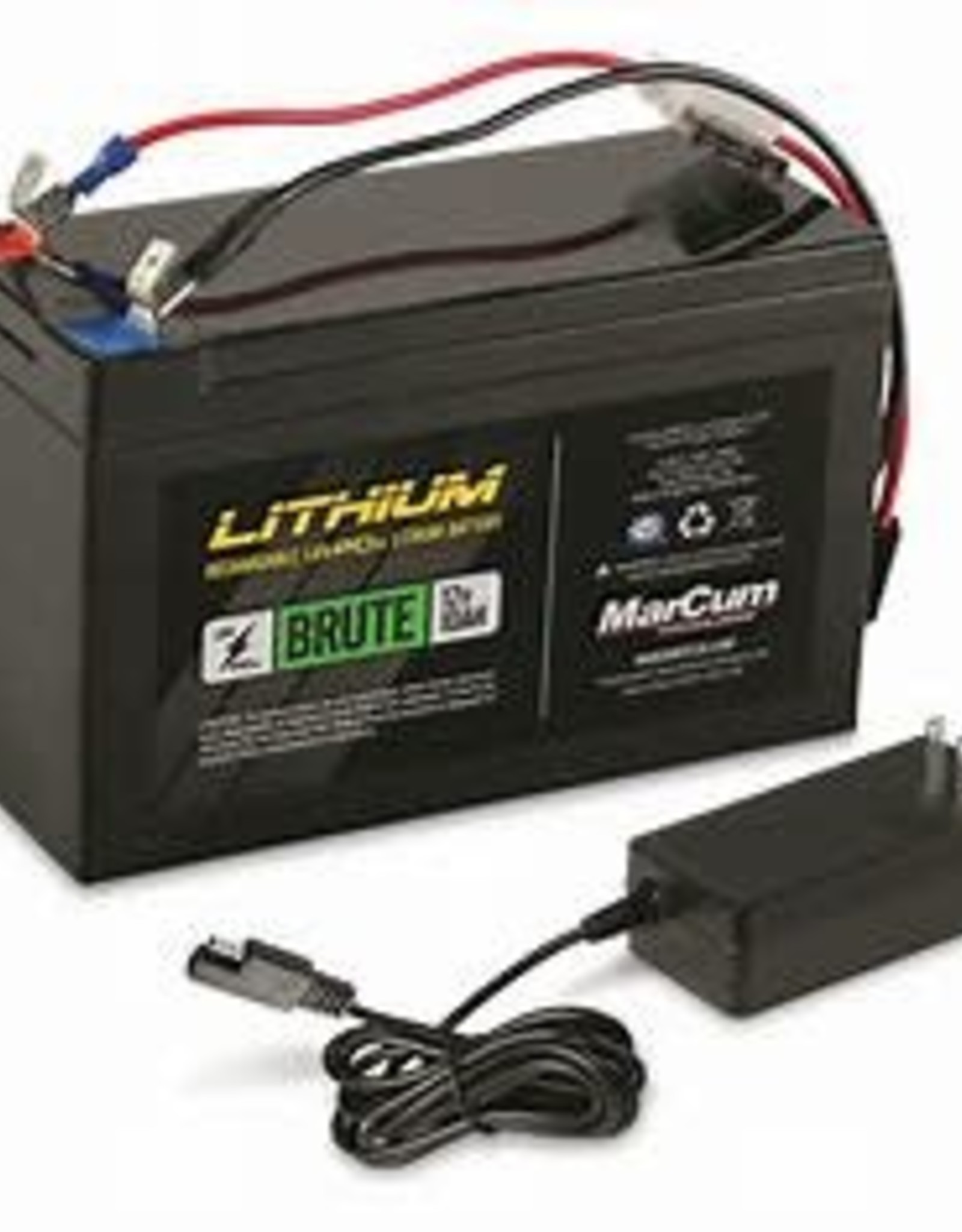 Marcum 12V 10AH LifePO4 Battery W/3 Amp Charger