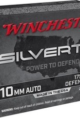 Winchester 10MM Auto Silvertip Pistol 175 GR Defense JHP