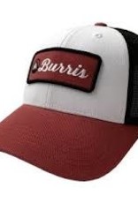 Burris Burris Black/White/ Crimson Hat