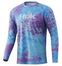 HUK Tie Dye Pursuit Long Sleeve