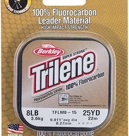 Berkley Trilene 100% Fluoro Leader Mat 1323705 Pocket Pak Clear