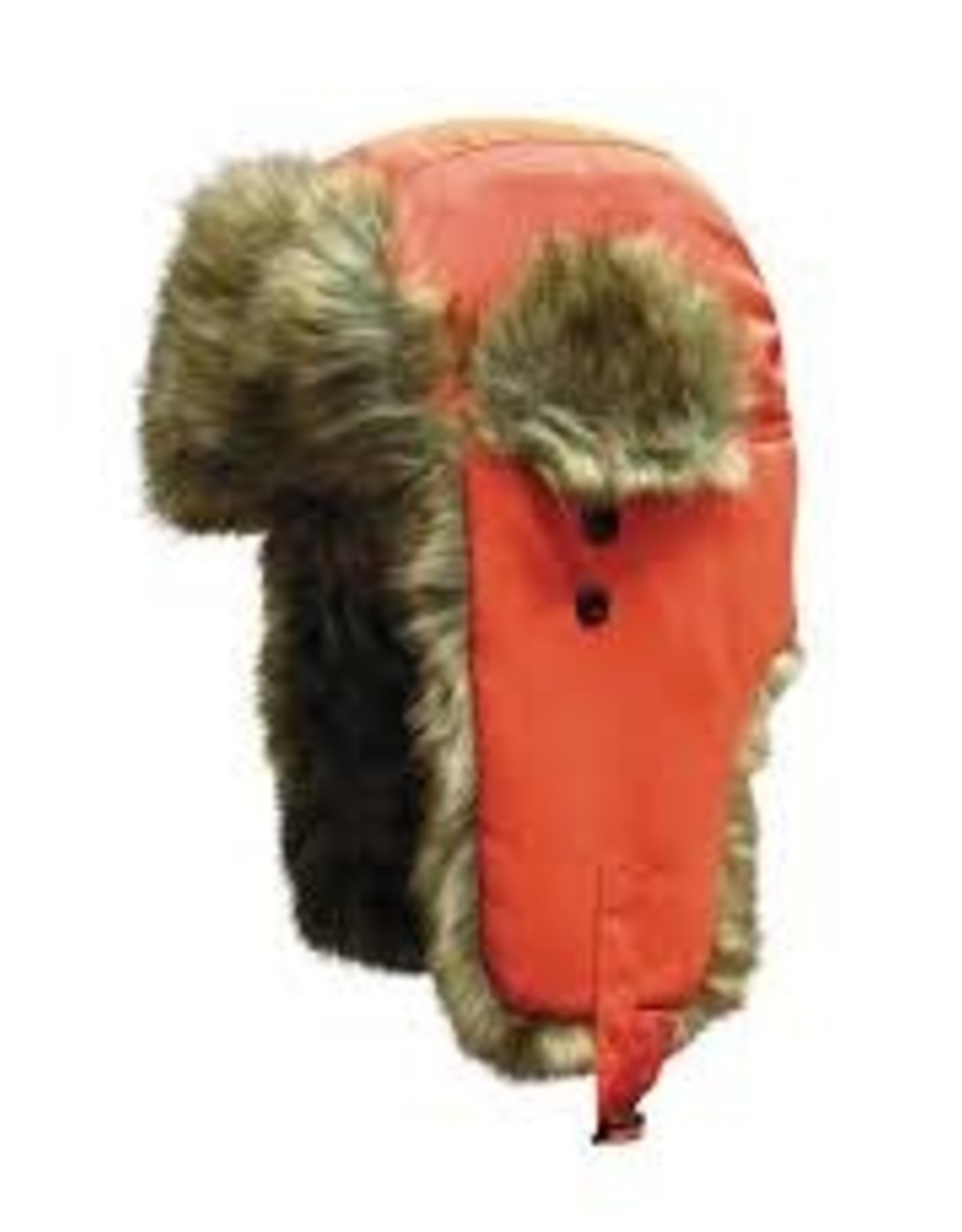 Dakota Dan Flame Orange Faux Fur Hat