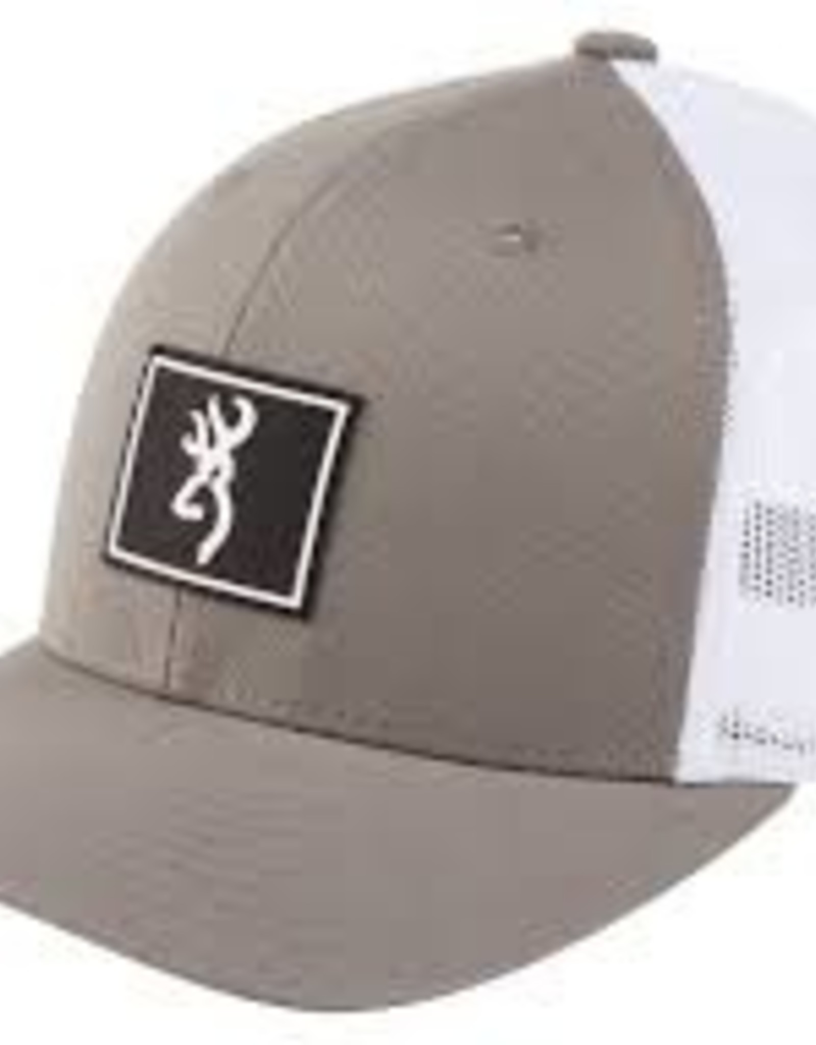 Browning Gray Border Mesh Back Hat
