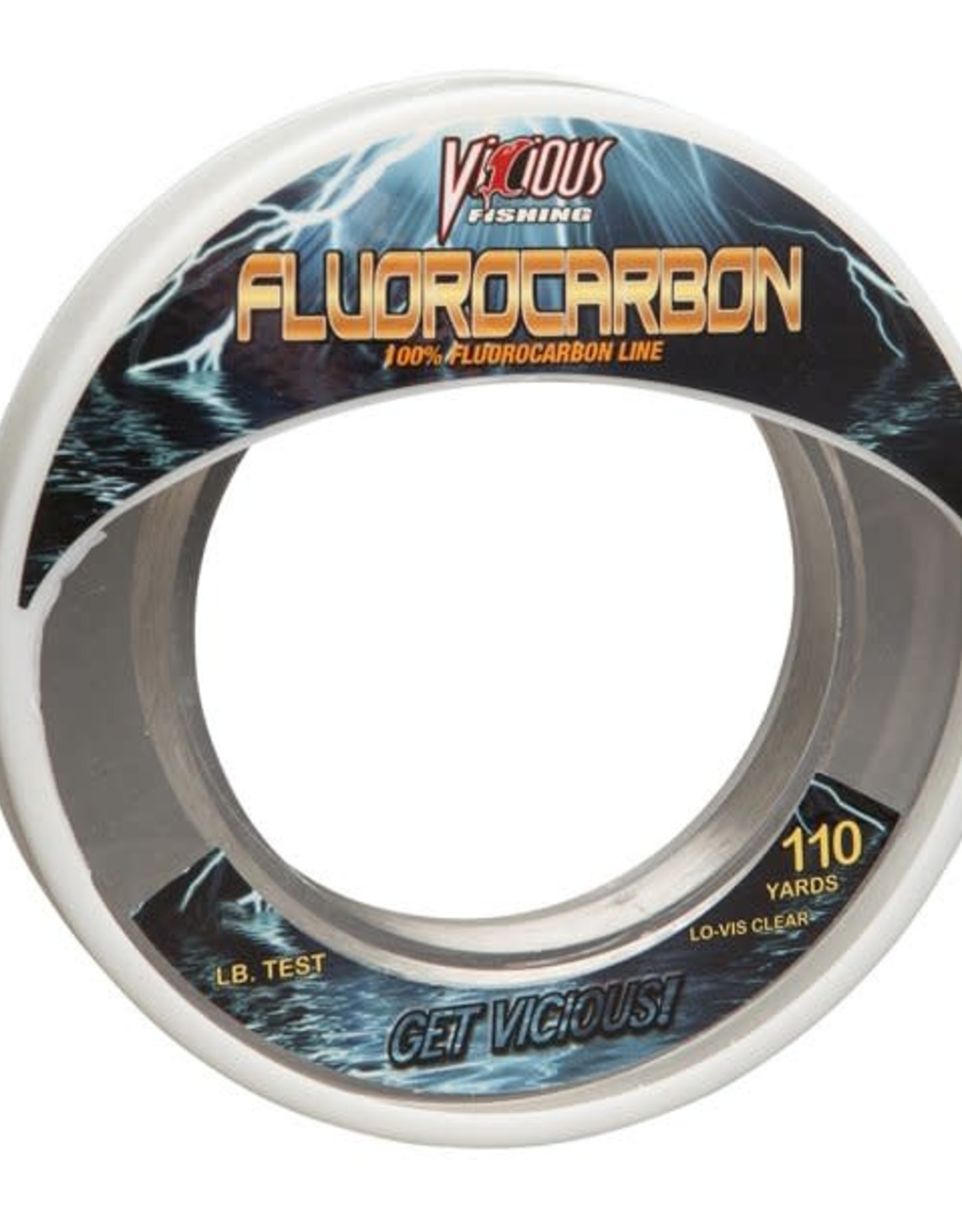 Vicious Fishing 100% Fluorocarbon Line 110 Yards