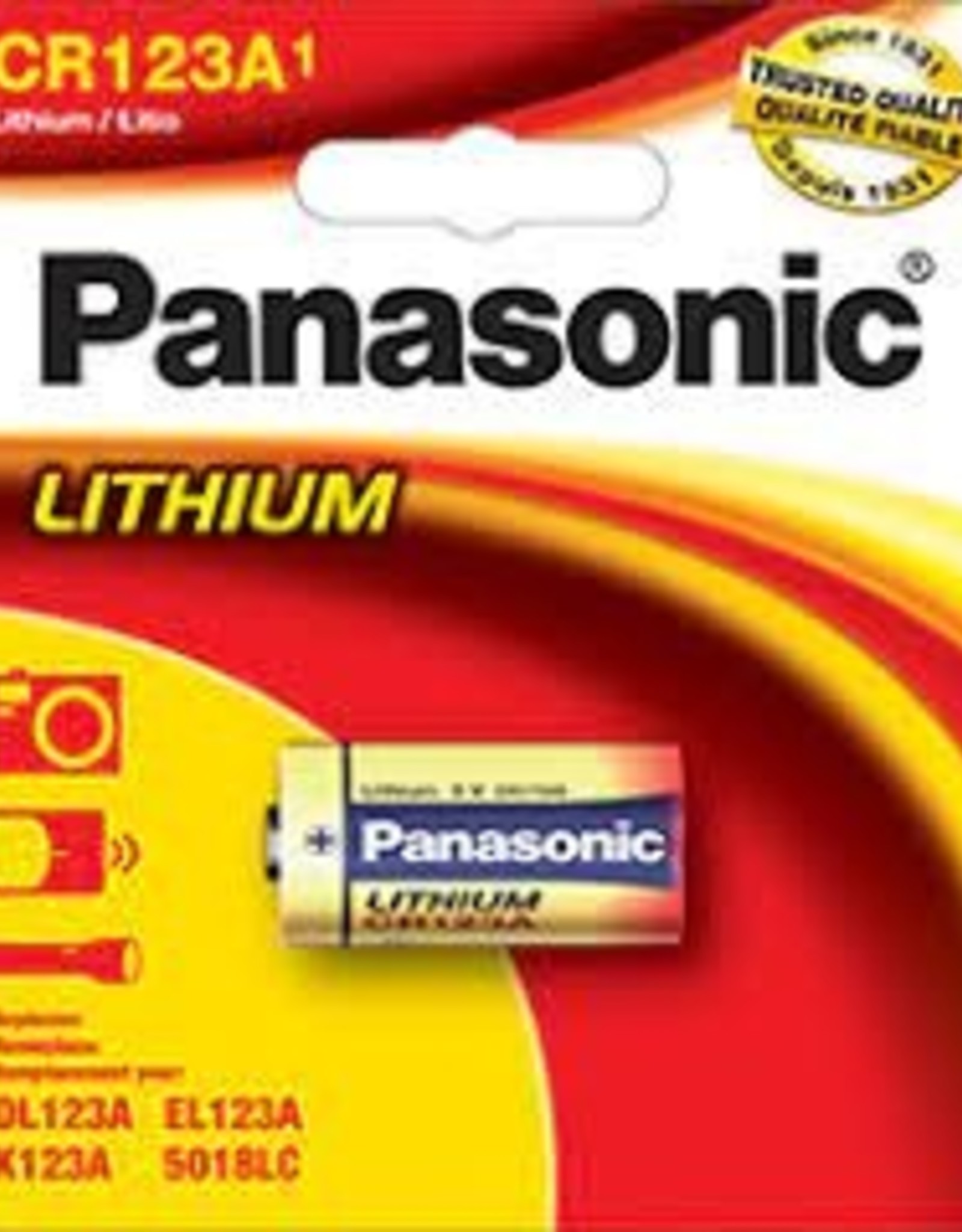 Panasonic LITHIUM CR123A 1 PACK