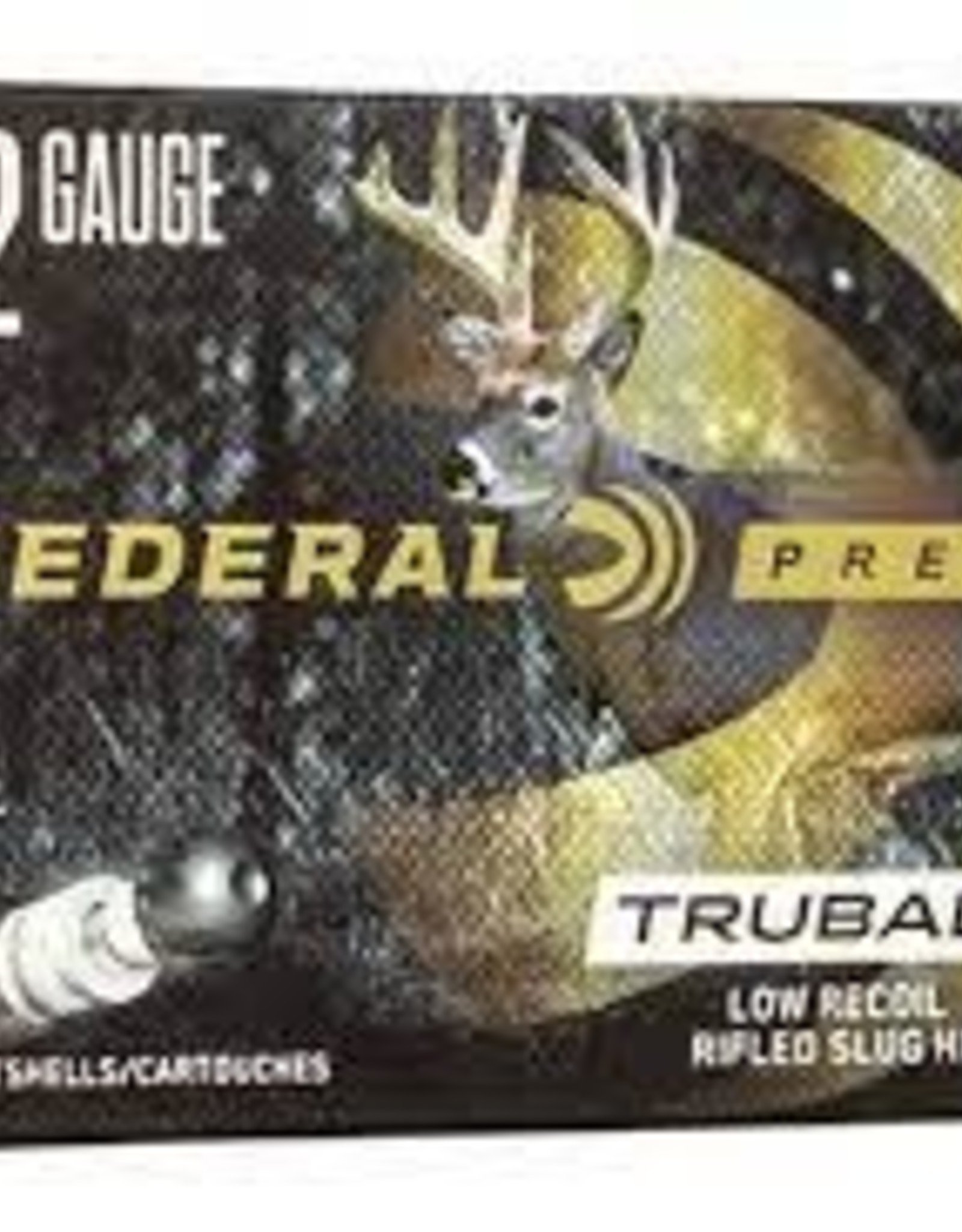 Federal 12 Ga 2 3/4"1 OZ Truball Low Recoil Rifled Slug HP