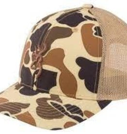 Browning Traditional V Tan Snap Back Hat