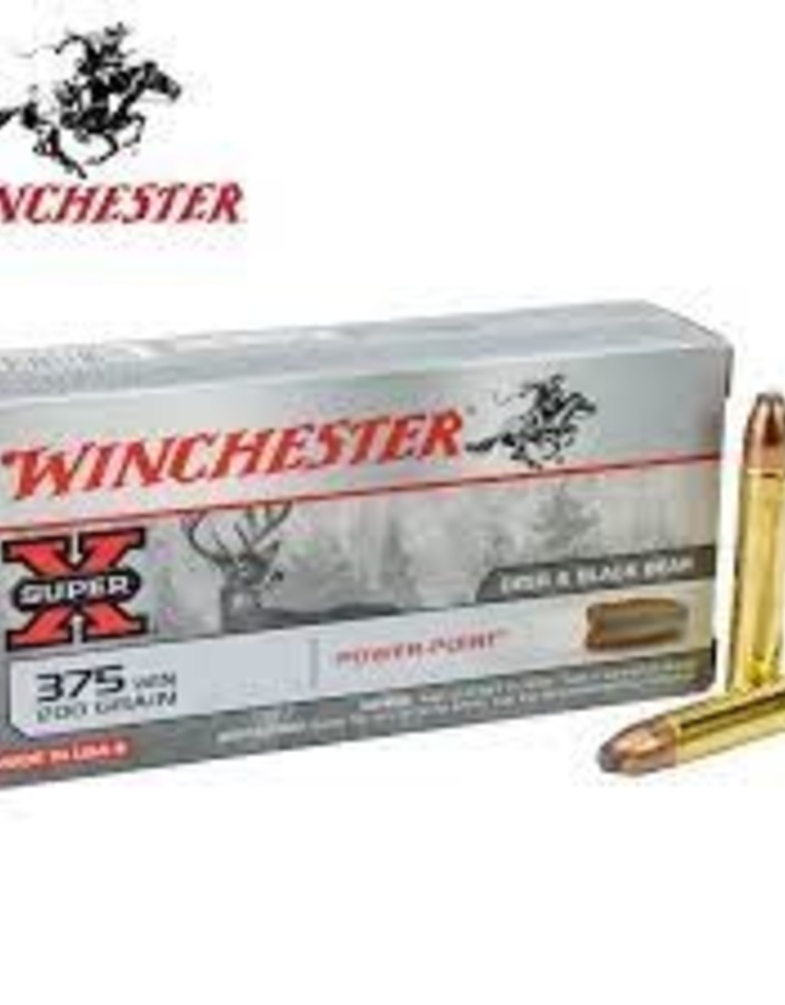 Winchester 375 Win Super-X 200 Grain Power-Point