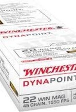 Winchester DynaPoint 45GR HP 22WMR 250 RNDS