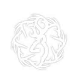 Browning DECAL,SHEDS, 6" WHITE