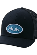 HUK Scaled Logo Stretch Trucker Hat