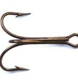 Mustad 16/0-1 Treble Hook #16/0, Bronze Single