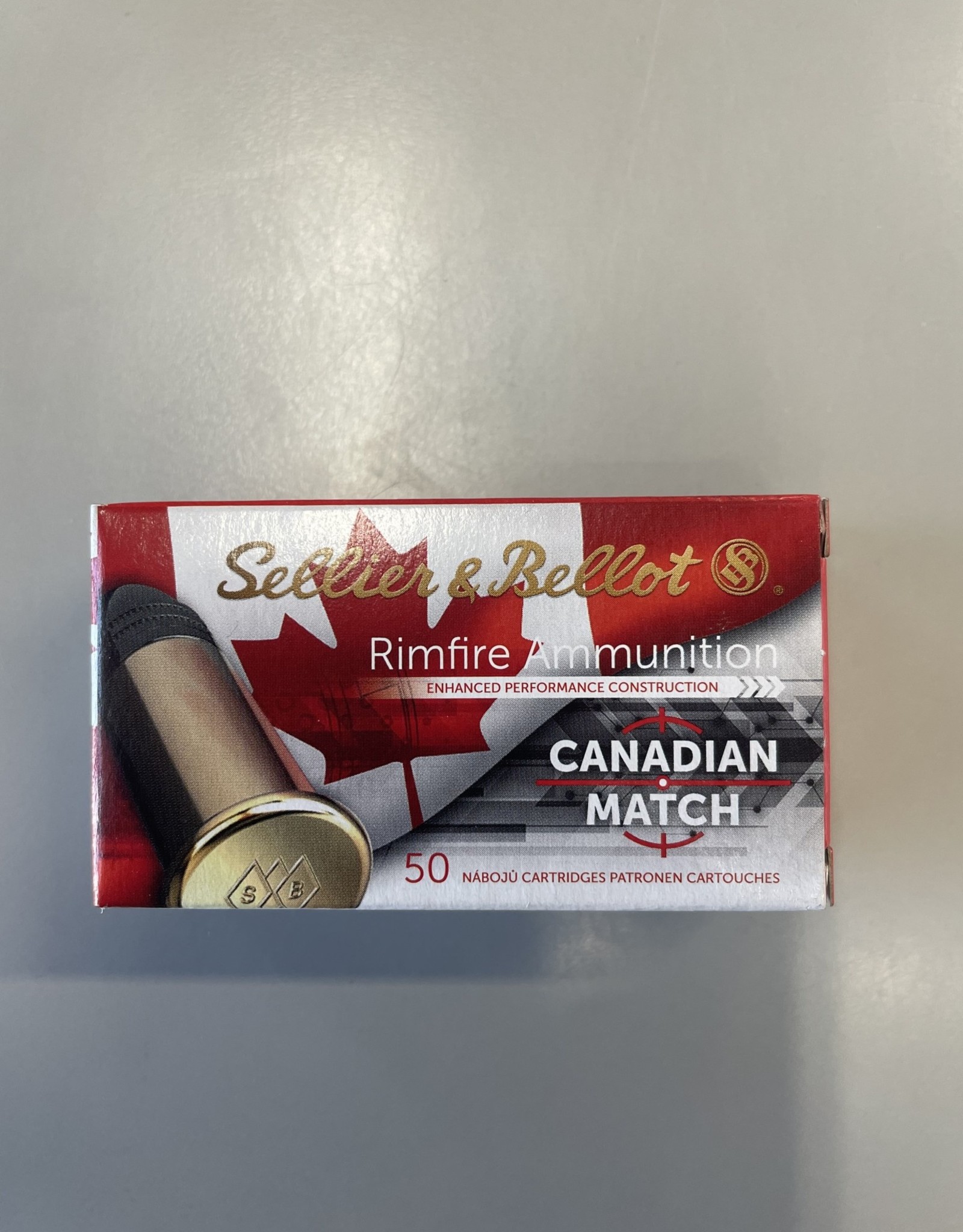 Sellier & Bellot 22 LR LIMITED EDITION CANADIAN MATCH