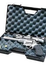 MTM Pistol Handgun Long Term Storage Case 4" Revolver, Black