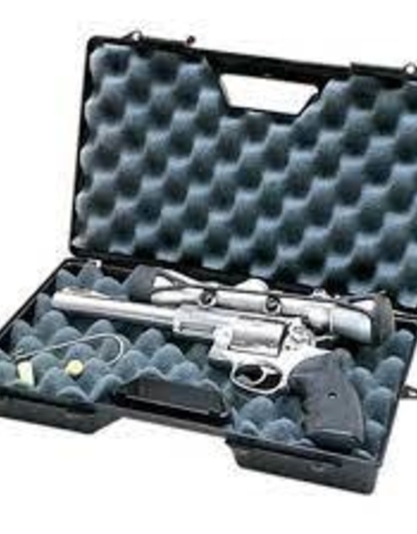 MTM Pistol Handgun Long Term Storage Case 4" Revolver, Black