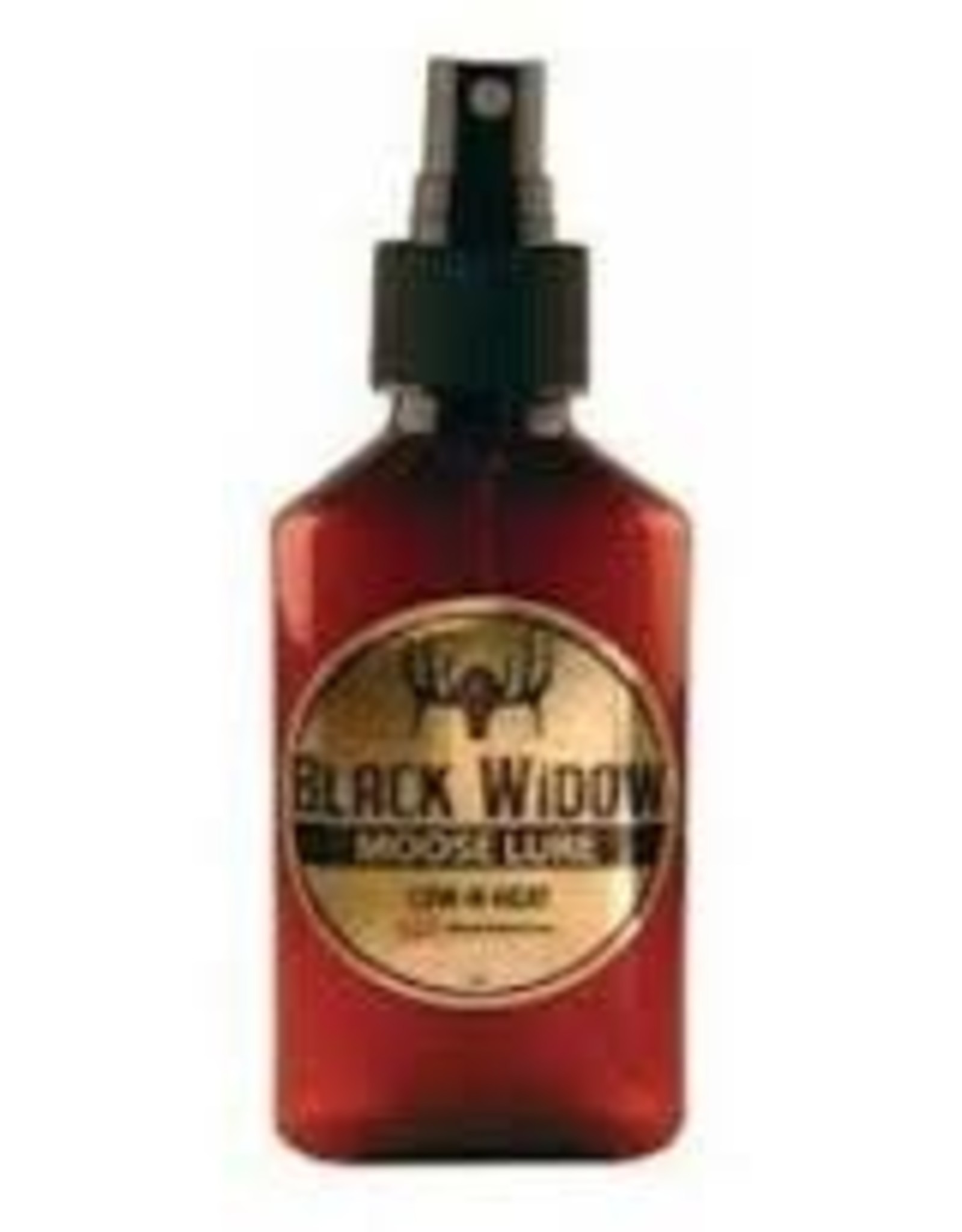 Black Widow Moose Lure Cow In Heat 3 OZ