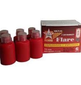 Tru Flare Red Flare Explosives 6 Pack